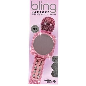 Bling Karaoke Microphone + Speaker